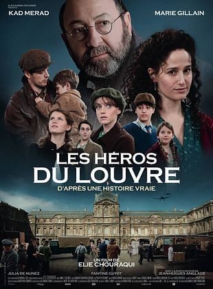 Les Héros du Louvre jaquette